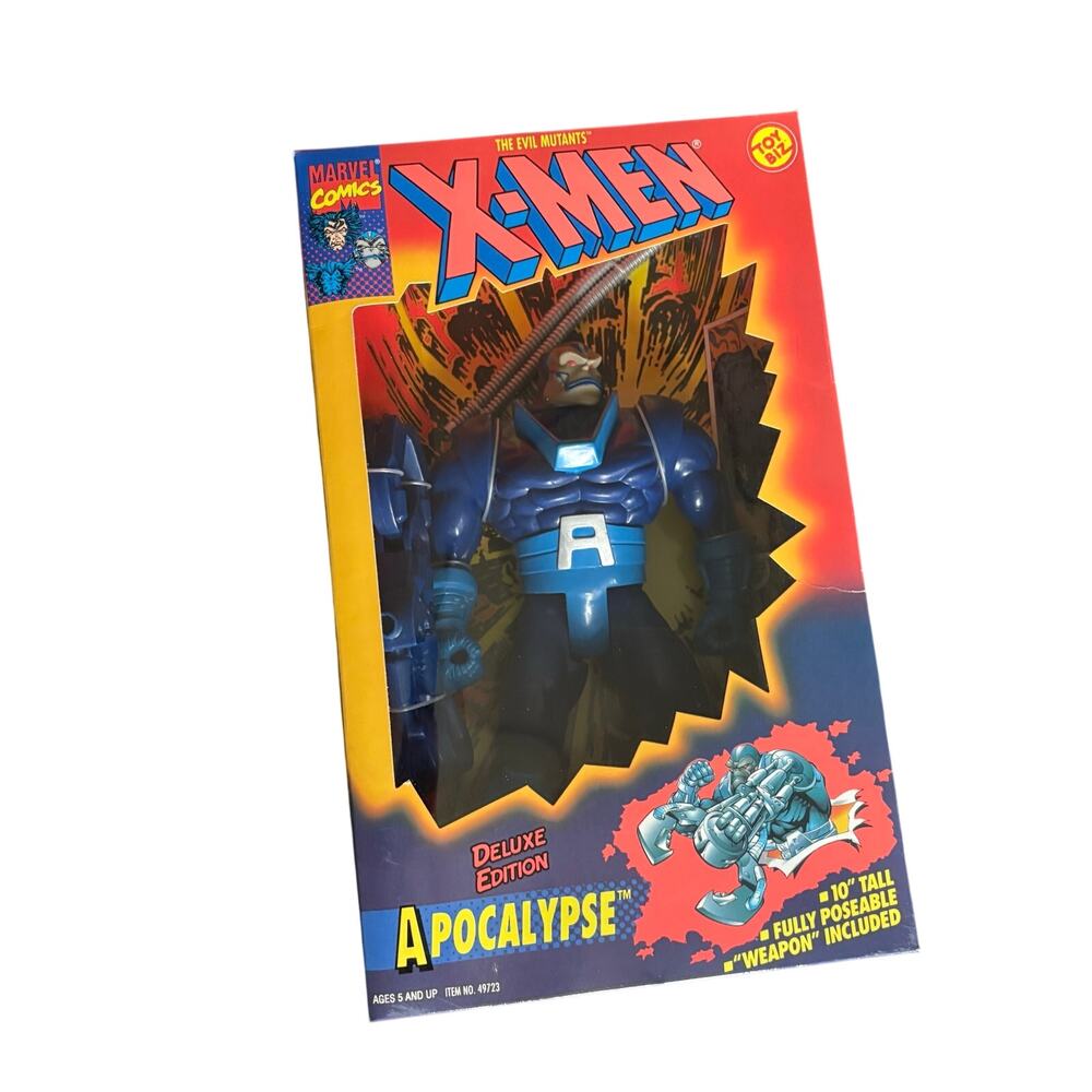Apocalypse Marvel X-Men Deluxe Edition Action Figure Vintage Toy 1994 Toy Biz
